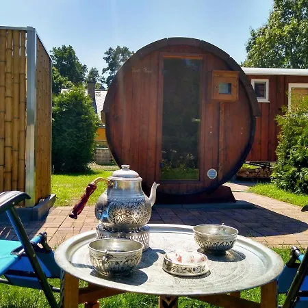 Apartment Oriental Tiny House Mit Sauna Wendisch Rietz