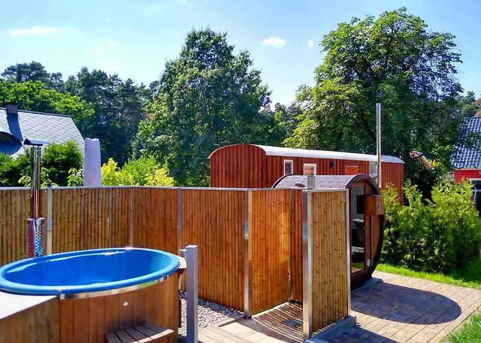 Oriental Tiny House Mit Sauna Daire Wendisch Rietz