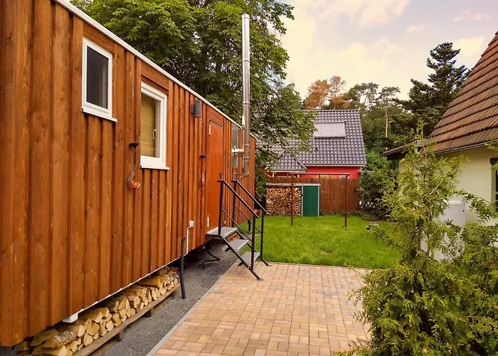 Oriental Tiny House Mit Sauna * Wendisch Rietz